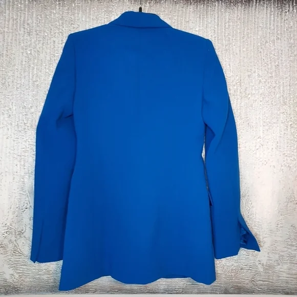 Zara Blazer With Tuxedo Collar